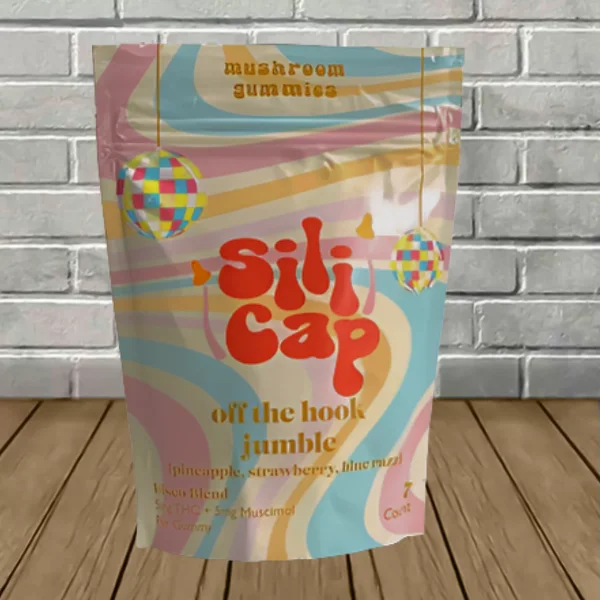 Sili Cap Disco Blend Magic Mushroom Gummies 7ct Off The Hook Jumble