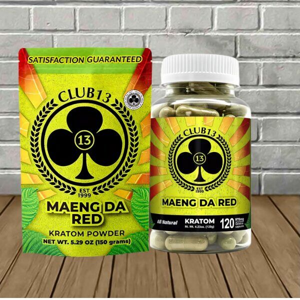 Club13 Maeng Da Red Kratom -- DISCONTINUED - Image 1