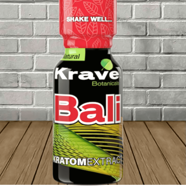 Krave Botanicals Bali Kratom Extract Shot
