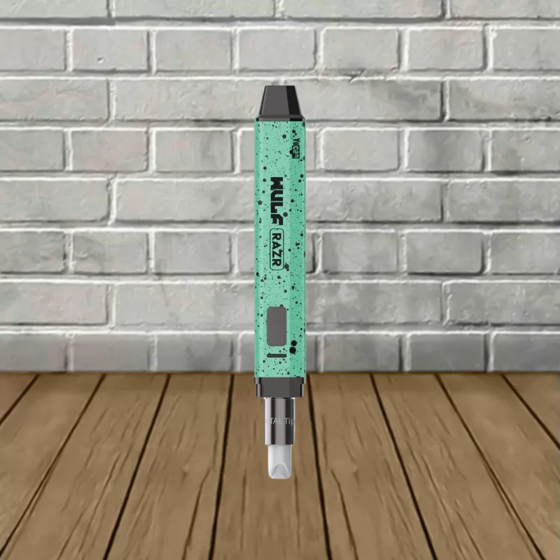 Wulf Mods Razr Nectar Collector and Hot Knife - Teal Black Spatter