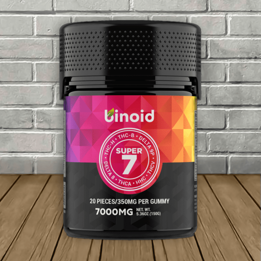 Binoid Super 7 Blend Gummies 7000mg