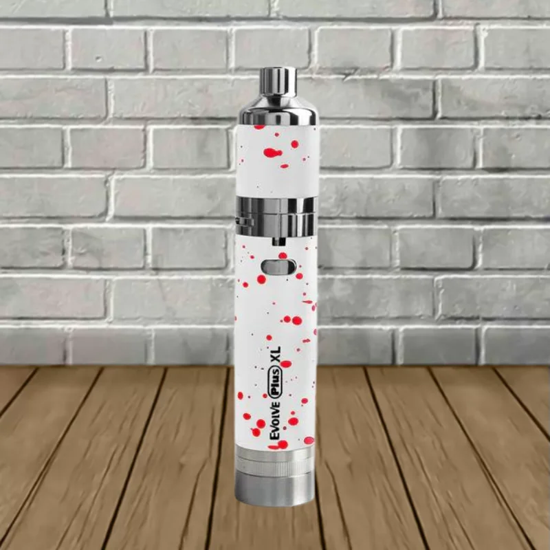 Wulf Mods Evolve Plus XL Concentrate Vaporizer - White Red Spatter