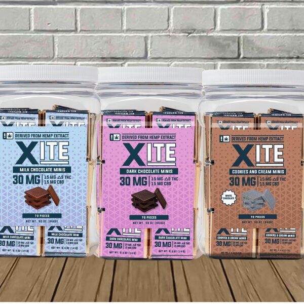 Xite Delta 9 THC Chocolate Minis - Image 1