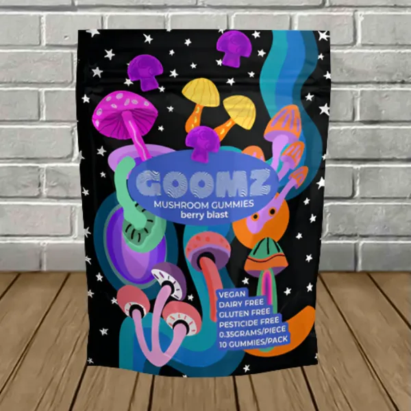 Goomz Mushroom Gummies 10ct Berry Blast Goomz Mushroom Gummies 10ct Berry Blast