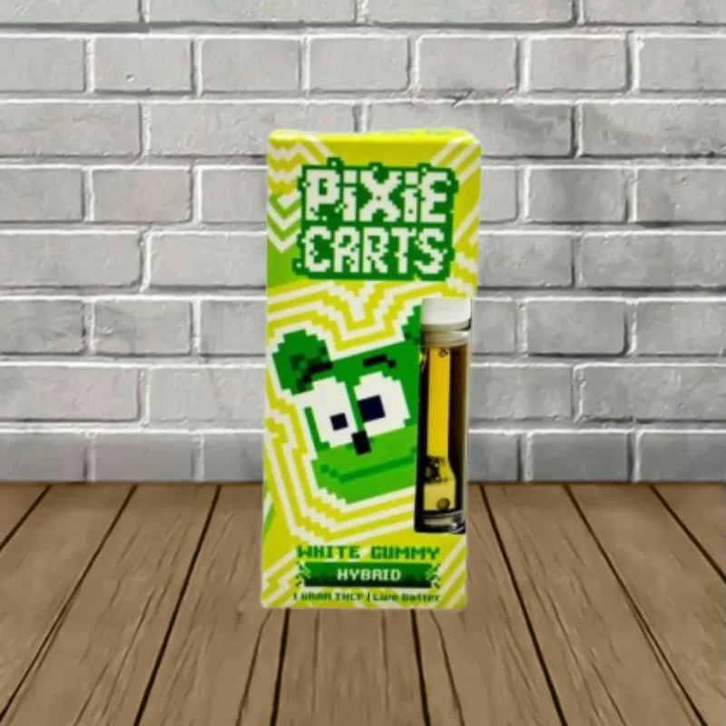 Pixie Carts THCp Cartridge 2g - White Gummy -- Hybrid -- CARTRIDGE