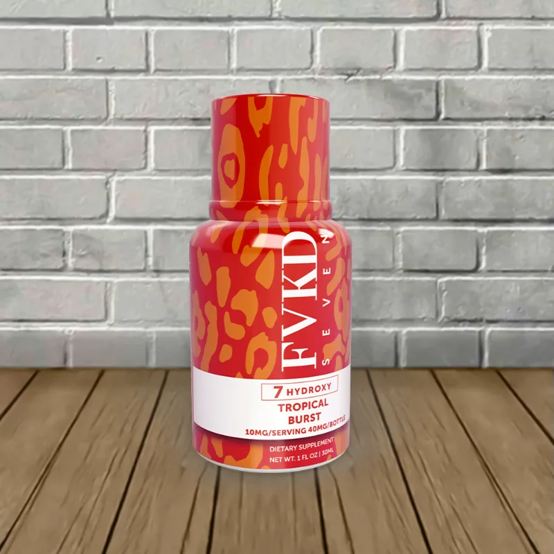 FVKD Seven 7-Hydroxy Liquid Extract Shot 40mg Tropical Burst