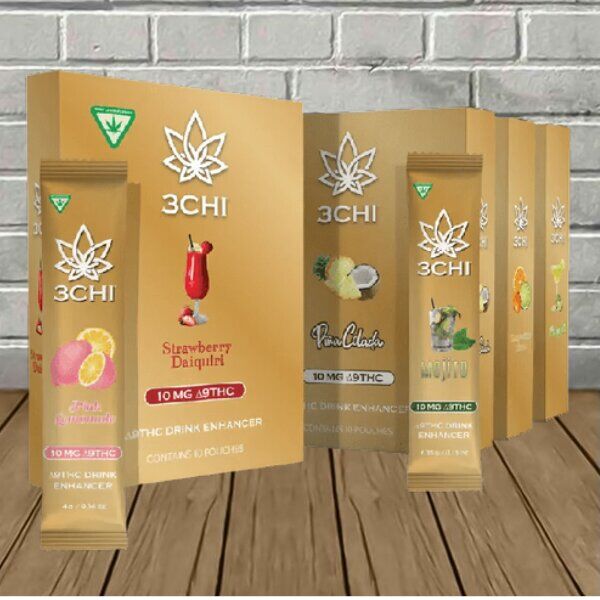 3Chi Delta 9 THC Drink Enhancer-10 Pack -- DISCONTINUED - Image 1