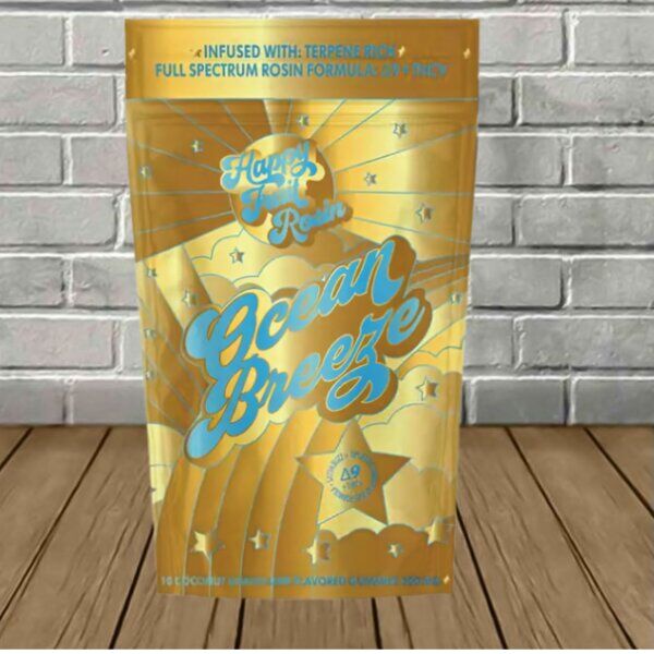 Happy Fruit Ocean Breeze Gummies Delta 9 | THCV -- DISCONTINUED - Image 1