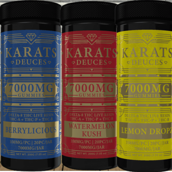 Karats Deuces Blend Gummies 7000mg Karats Deuces Blend Gummies 7000mg
