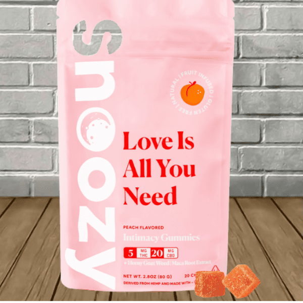 Snoozy Love Is All You Need Delta 9 Gummies 100mg