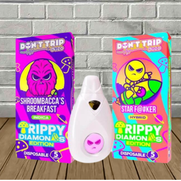 Dozo Don't Trip Trippy Diamonds Edition Disposable 5g Dozo Don't Trip Trippy Diamonds Edition Disposable 5g