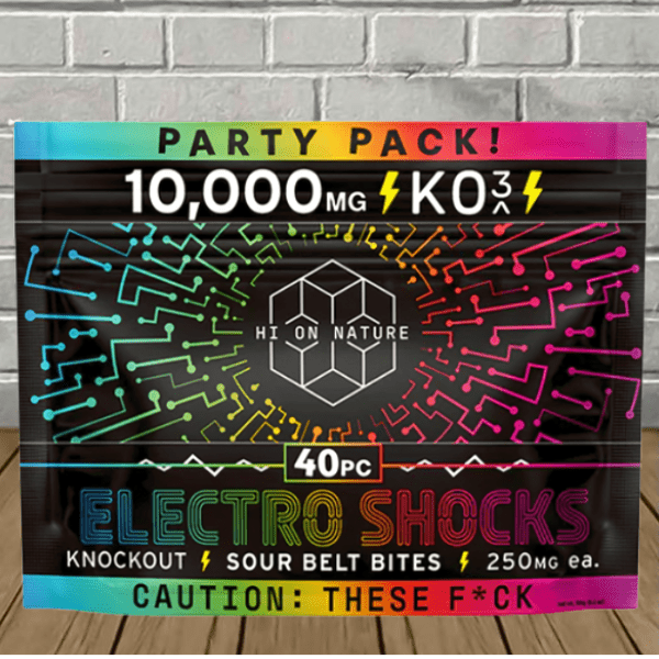 Hi On Nature KO3 Knockout Belts Party Pack 40ct