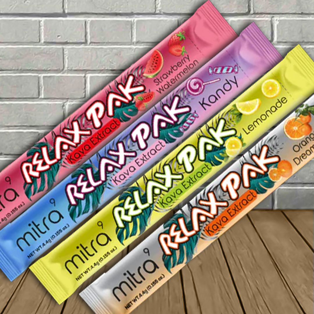 Mitra9 Kava Extract Drink Additive RelaxPaks Mitra9 Kava Extract Drink Additive RelaxPaks