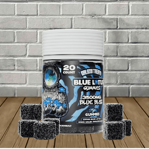 Galaxy Treats Blue Bliss Blue Lotus Gummies 3500mg Galaxy Treats Blue Bliss Blue Lotus Gummies 3500mg