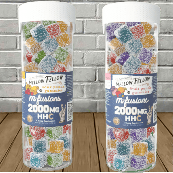Mellow Fellow M-Fusions HHC Gummies 2000mg