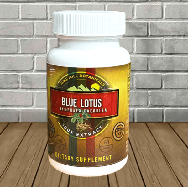 Nine Miles Botanicals Blue Lotus Extract 1001 60ct