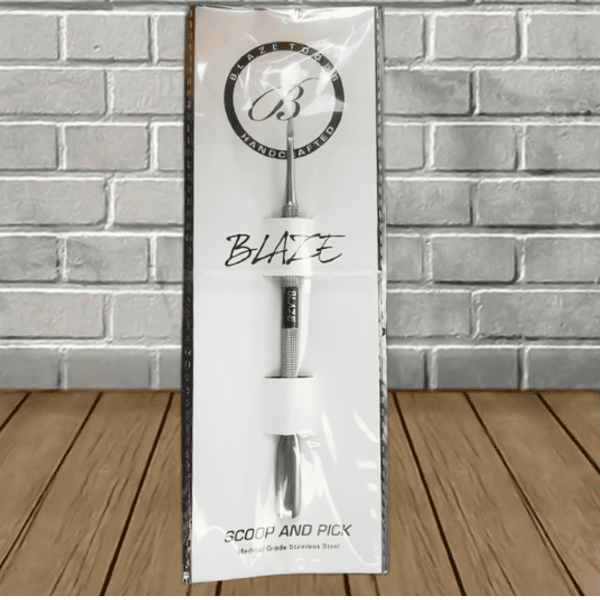 Blaze Tools Medical Grade Stainless Steel Dab Tool-Scoop & Pick Blaze Tools Medical Grade Stainless Steel Dab Tool-Scoop & Pick