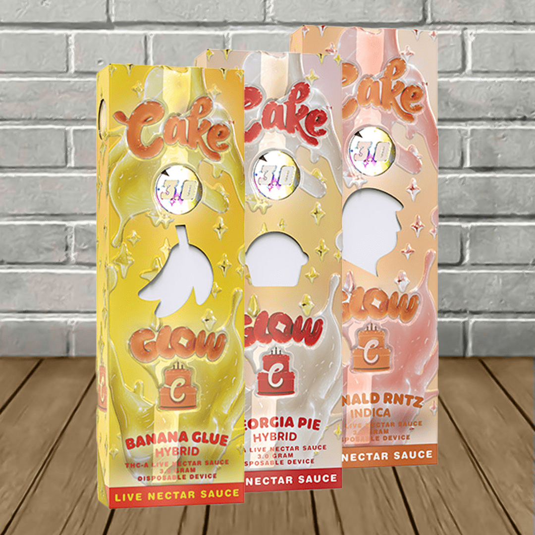Cake 3.0 Live Nectar Glow THCa Disposable 3g Cake 3.0 Live Nectar Glow THCa Disposable 3g