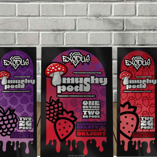 Exodus Mushy Pods Device + 2g Pods