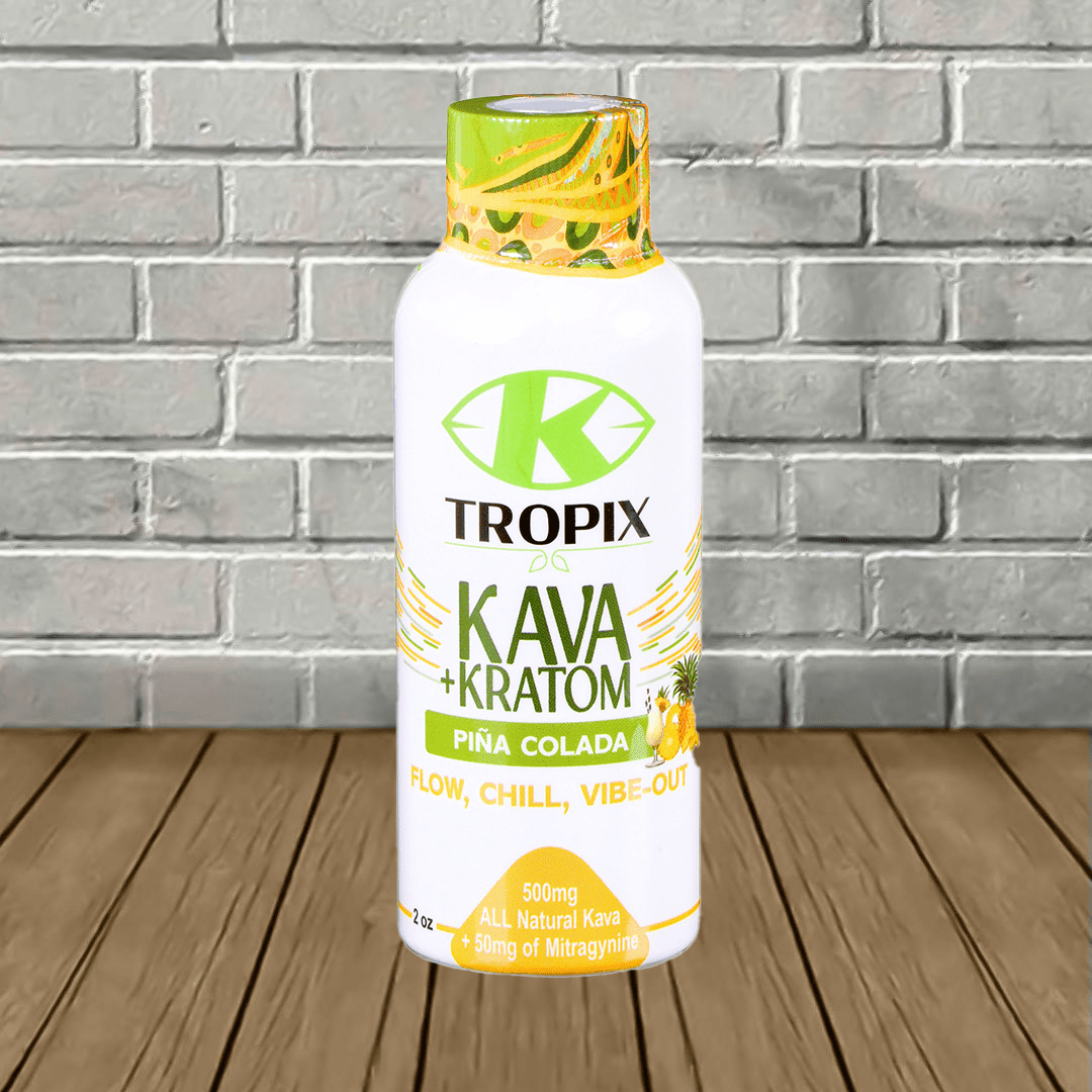K-Tropix Kava + Kratom Extract Shot 2oz