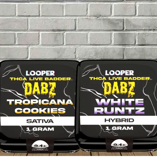 Looper THCa Live Badder Dabz 1g Looper THCa Live Badder Dabz 1g