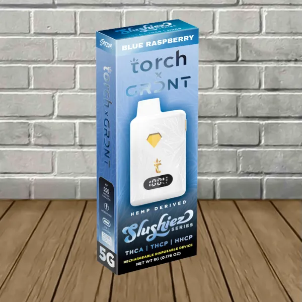 Torch X GRDNT Slushiez Series Disposable 5g Blue Raspberry (Sativa) Torch X GRDNT Slushiez Series Disposable 5g Blue Raspberry (Sativa)