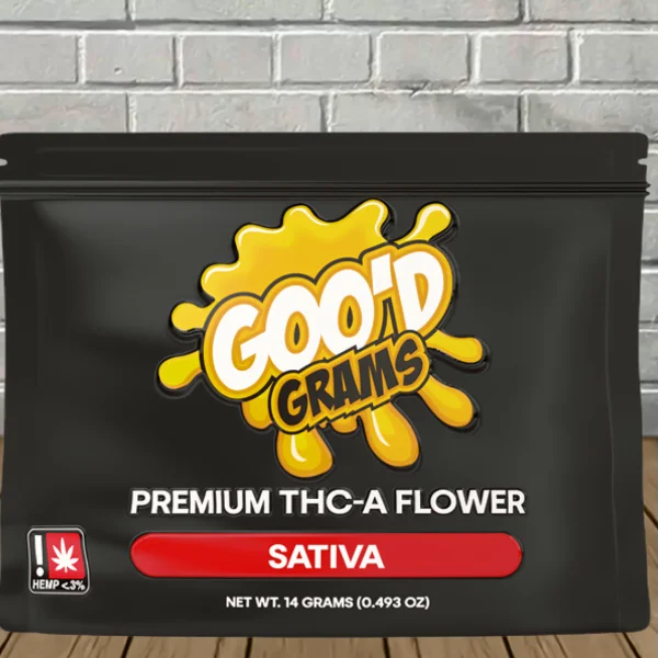 Goo'd Extracts Goo'd Grams Premium THCa Flower 14g Jack Herer (Sativa) Front Image