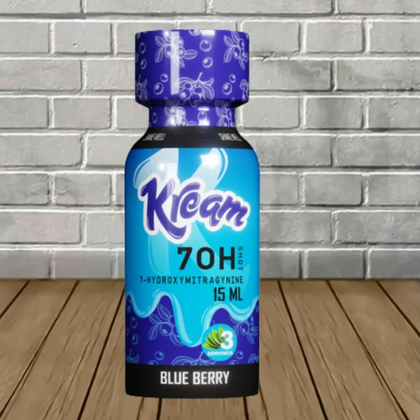 Kream 7OH + MIT Liquid Extract Shot 15ml Blueberry Kream 7OH + MIT Liquid Extract Shot 15ml Blueberry