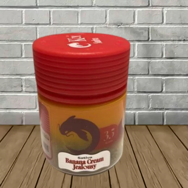 Koi THCa Flower 3.5g Banana Cream Jealousy (Sativa) Koi THCa Flower 3.5g Banana Cream Jealousy (Sativa)