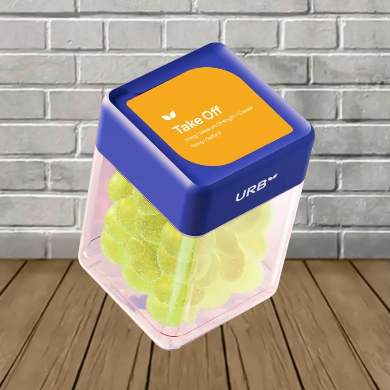 Urb Takeoff Skybites 300mg Gummy - Lemon Lime Urb Takeoff Skybites 300mg Gummy - Lemon Lime