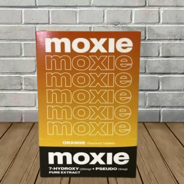 Moxie 7-Hydroxy + Pseudo Tablets Bulk Case Deal (10ct) Orange