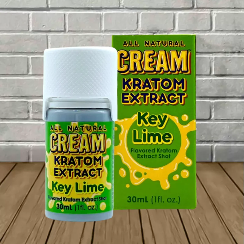 Cream All Natural Liquid Kratom Extract Shot 150mg Key Lime