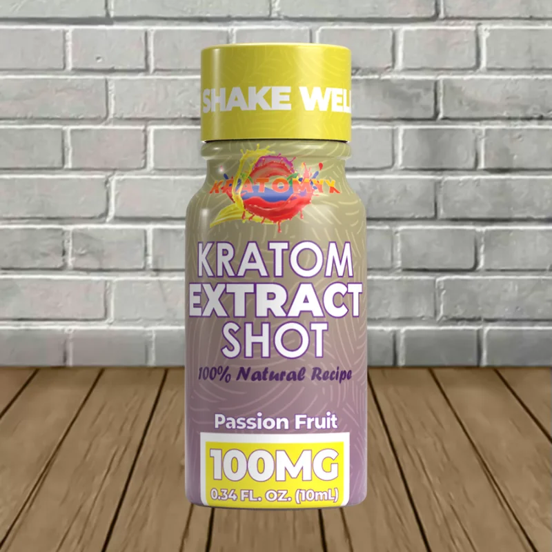 Kratomyx Full Spectrum Pure Kratom Extract Shot 10ml Passion Fruit
