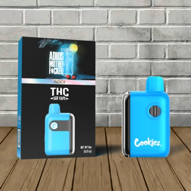 Cookies THCa Liquid Diamonds Disposable Vape 5g Adios Mother Fcker (Indica)