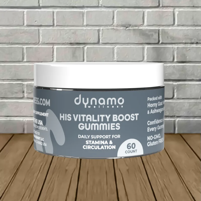 Dynamo Wellness His Vitality Boost Gummies 60ct