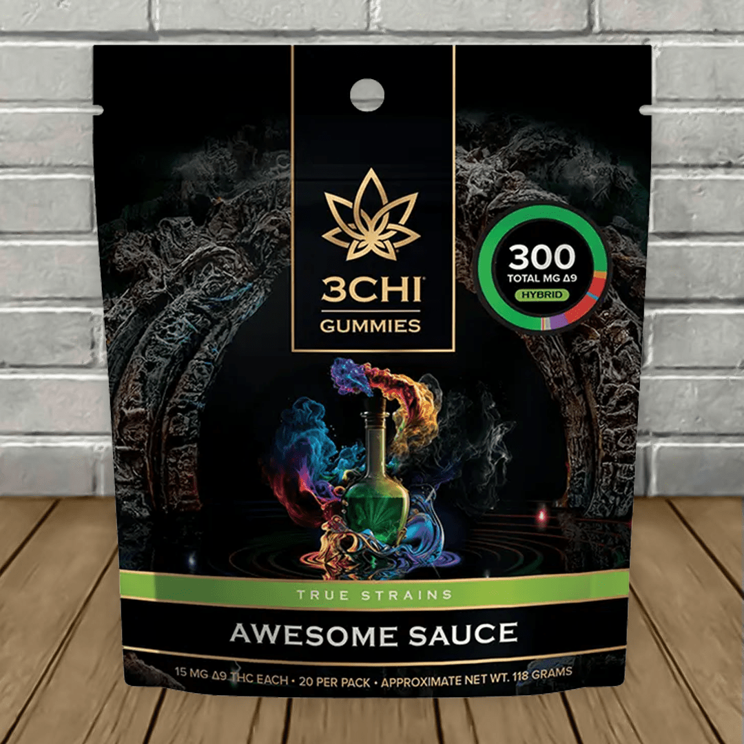 3Chi True Strains Gummies 300mg - Great CBD Shop