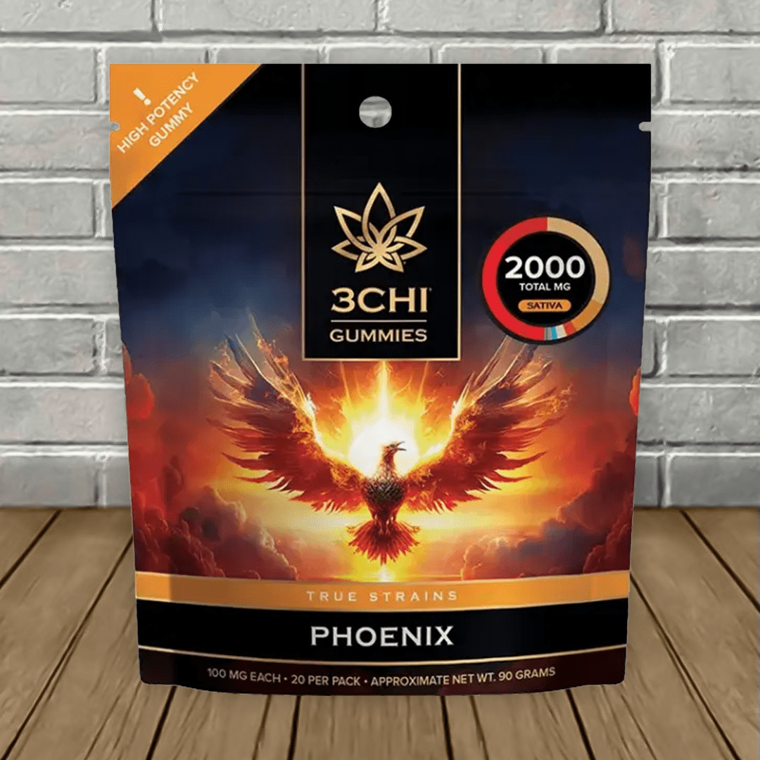 3Chi True Strains Gummies 2000mg - Great CBD Shop