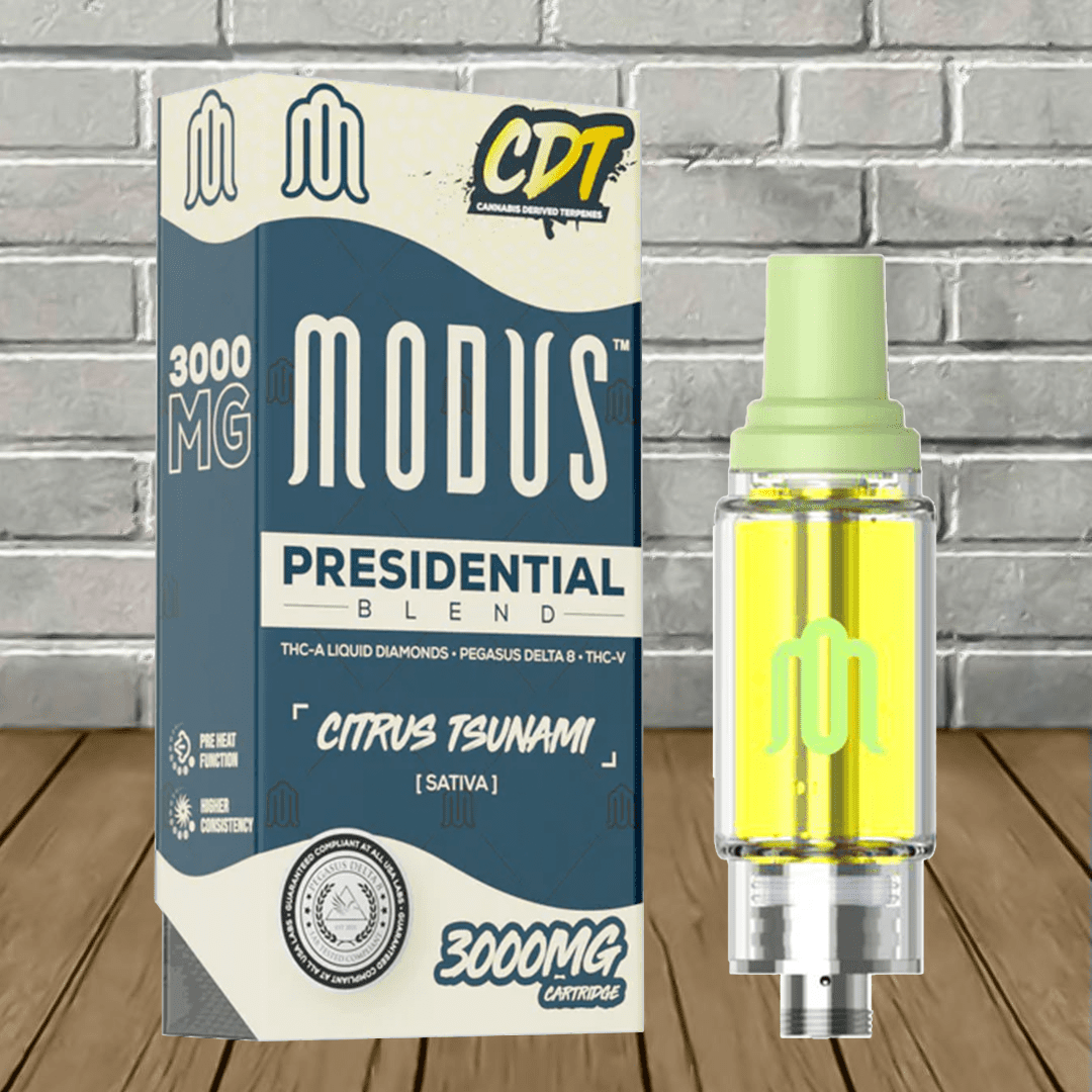 Modus Presidential Blend Vape Cartridge 3g - Great CBD Shop Modus Presidential Blend Vape Cartridge 3g - Great CBD Shop