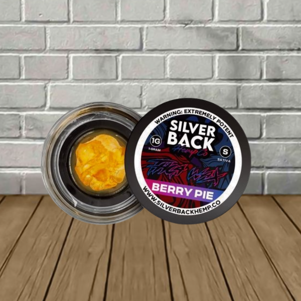 Silverback Hemp Co THCa Wax 1g Berry Pie (Sativa)