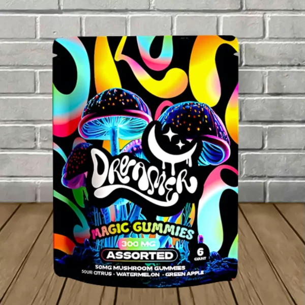 Dreamer Magic Mushroom Gummies 300mg Assorted Flavors