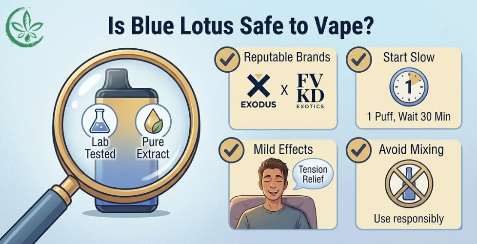 Blue Lotus Vapes Review: What Makes It So Popular? - Great CBD Shop