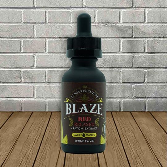 Blaze Kratom Extract RED RELAXED Tincture - Image 1