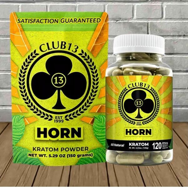 Club13 Horn Kratom - Image 1