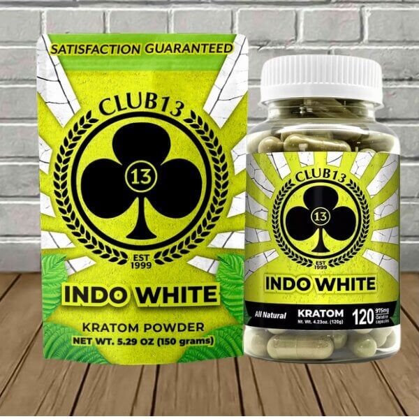 Club13 Indo White Kratom - Image 1