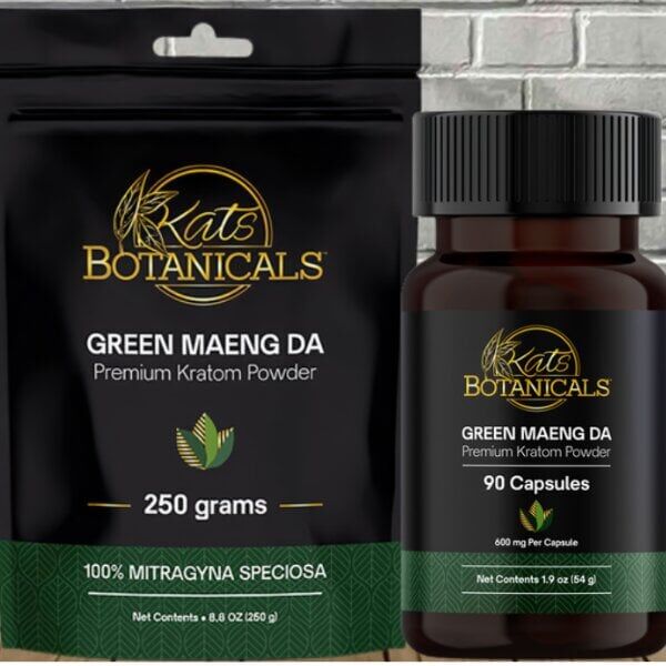 Kats Botanicals Green Maeng Da Kratom - Image 1