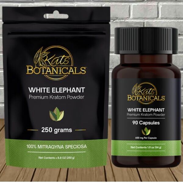 Kats Botanicals White Elephant Kratom - Image 1