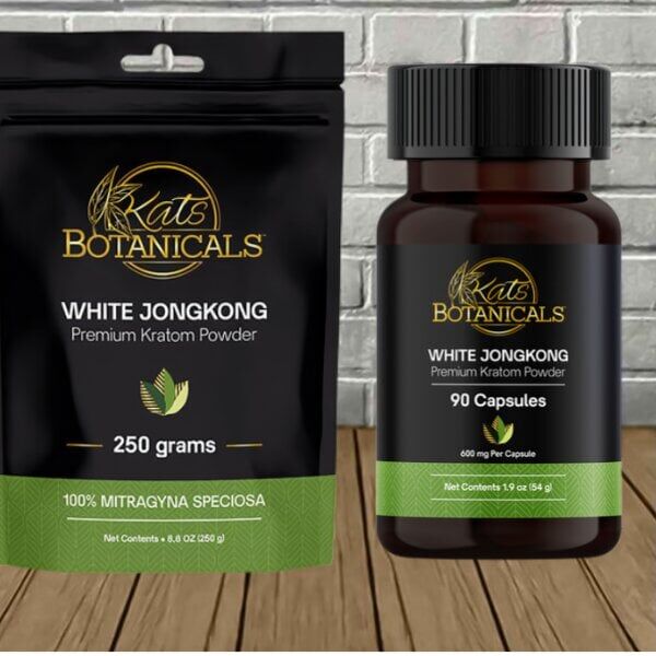 Kats Botanicals White Jongkong Kratom - Image 1