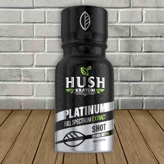 Hush Platinum Kratom Extract Shot - Image 1