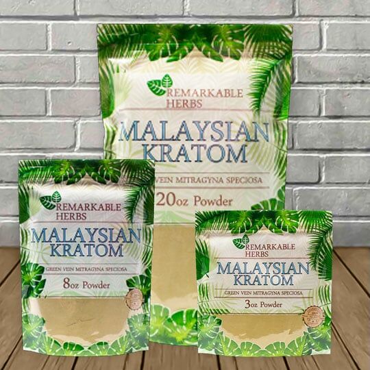 Remarkable Herbs Malaysian Kratom Powder -- Green Vein - Image 1