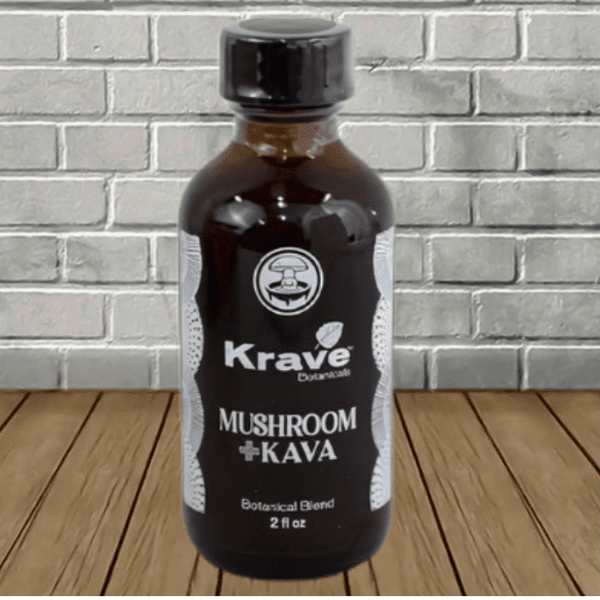 Krave Botanicals Mushroom + Kava Extract Shot 2oz
